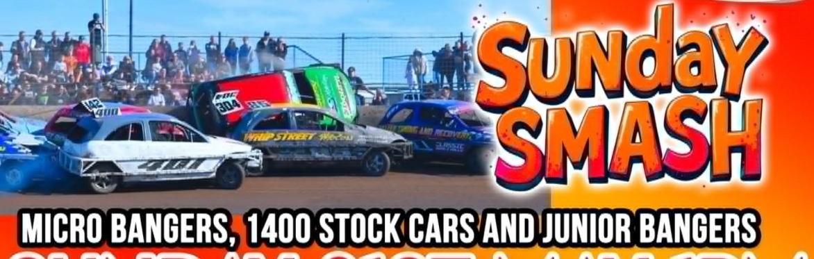 Sunday Smash! Micro Bangers, 1400cc Stock Cars and Junior Bangers