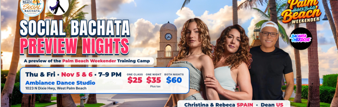 Social Bachata Preview nights WPB