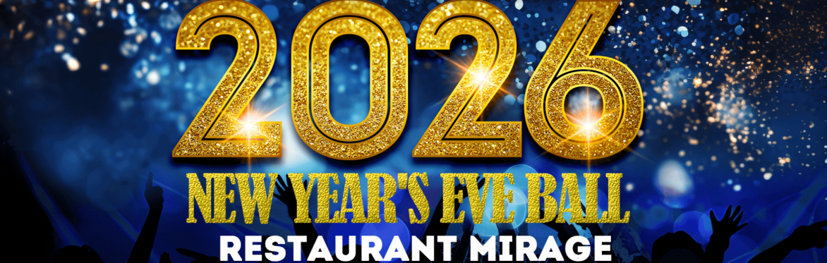 2026 New Year's Eve Ball at Restaurant Mirage (By PartyTime Boston)