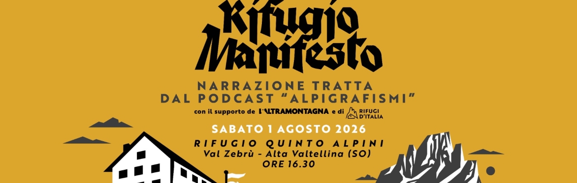 Rifugio Manifesto Live | Performance narrativo musicale