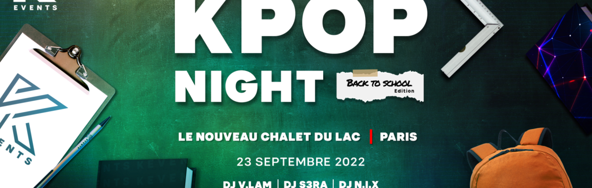 OfficialKevents | KPOP & KHIPHOP Night in Paris