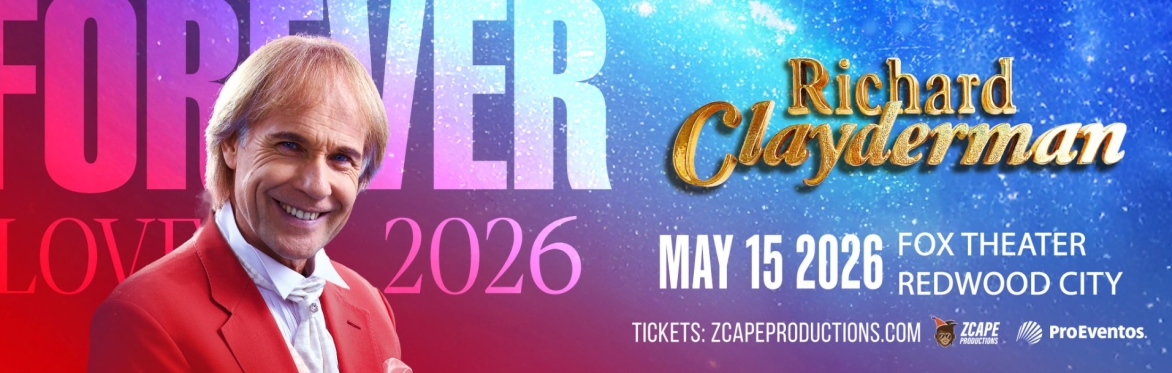 RICHARD CLAYDERMAN EN REDWOOD CITY