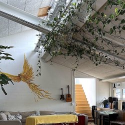 The studio in Zürich