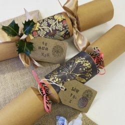 ECO HANDMADE LUXURY FESTIVE CRACKERS WORKSHOP 10am -1 pm SAT 5 DEC 2026 FREE/suggested donation £10