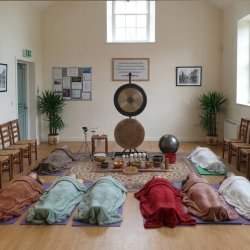 sound bath with chau gong leeds