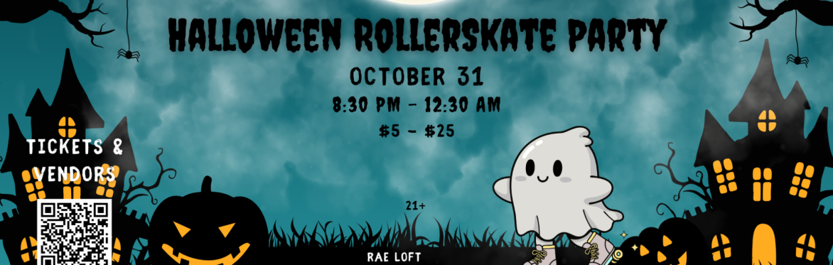 Halloween Roller Skate Party at Rae Loft