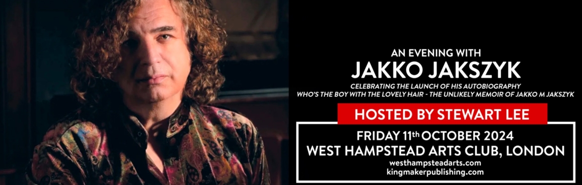 An Evening with Jakko Jakszyk with Stewart Lee