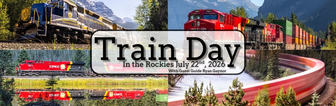 Trains in the Rockies - With Guest Guide Ryan 'Boxcar' Gaynor
