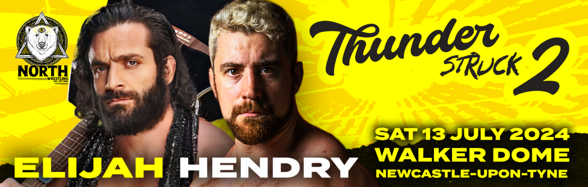 Match graphic for Elijah vs Joe Hendry