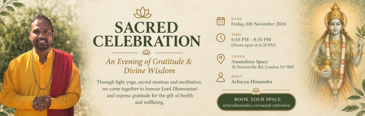 SACRED CELEBRATION - An Evening of Gratitude & Divine Wisdom