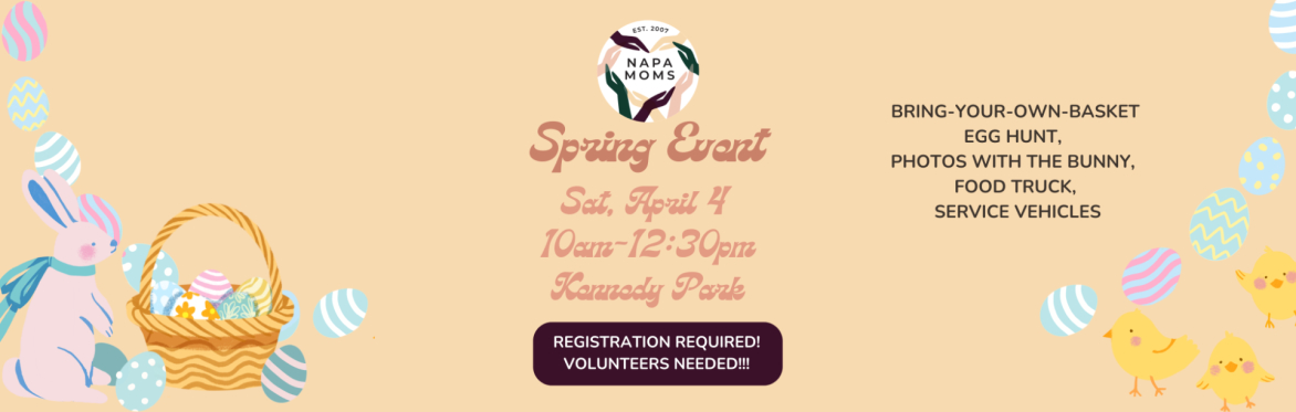 Napa Moms SPRING CELEBRATION!