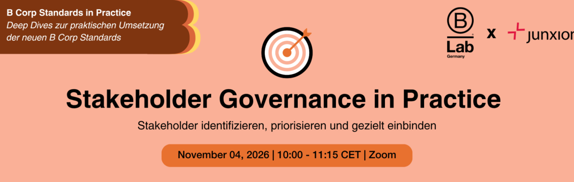 Stakeholder Governance in Practice: Mapping & Einbindung
