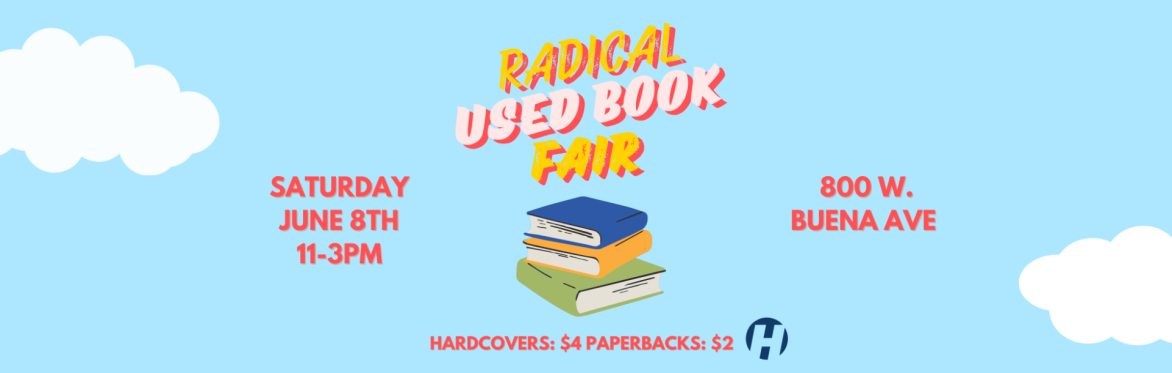 Radical Used Book Fair!