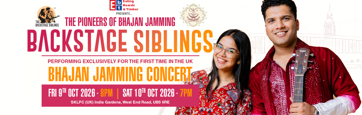 Backstage Siblings Live - The Pioneers of Bhajan Clubbing