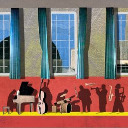 Pete Long's Pocket Basie play Cecil Sharp House