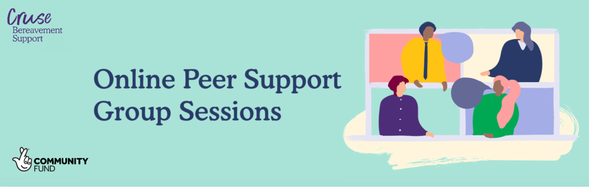 Cruse Online - Peer Support Group Sessions - National