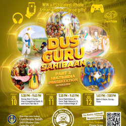 2026 Oakville Dhan Dhan Baba Budha jee Gurdwara Sahib Dus Guru Sahibbaan Part Two