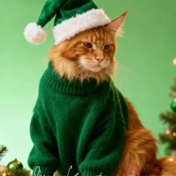 A Christmas Special with Dollzuki Maine Coon Cats at The Bushel and Strike, Ashwell