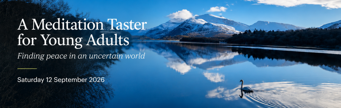 A Meditation Taster for Young Adults