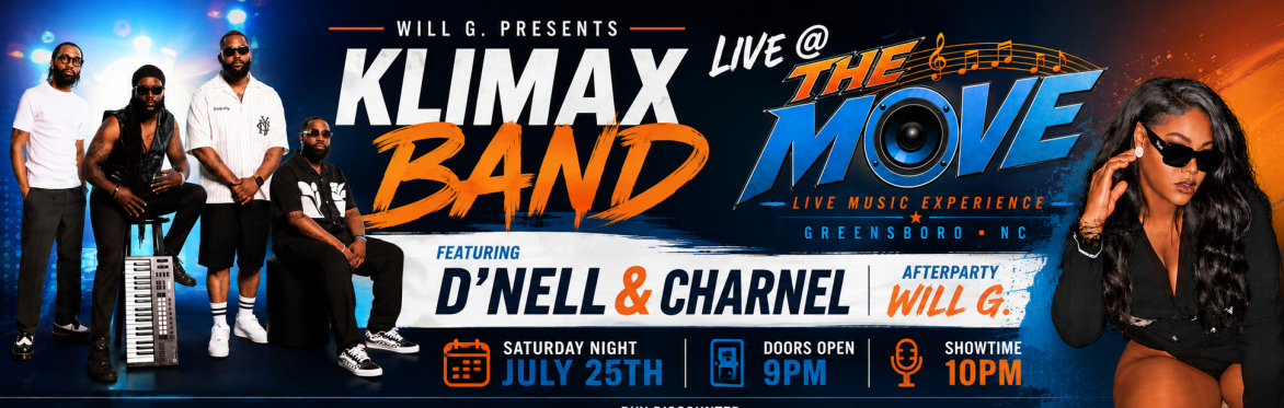 KLIMAX BAND FT. D’NELL & CHARNEL LIVE @THEMOVEGSO