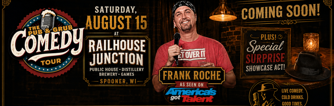 Comedy Night at Railhouse Junction