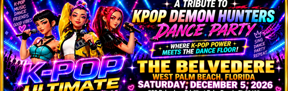 K-POP ALL-AGES DANCE PARTY (A Tribute to the KPOP Demon Hunters DJ Dance Party