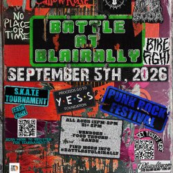 BATTLE AT BLAIRALLY: All Day S.K.A.T.E. Competition and PUNK ROCK FESTIVAL