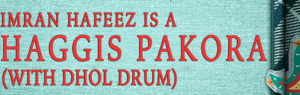 Haggis Pakora (with Dhol drum)