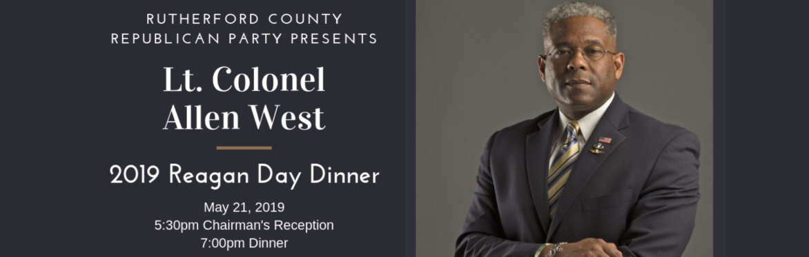 Rutherford County Republicans 2019 Reagan Dinner with Lt. Colonel Allen West