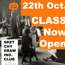 Life Drawing Class - Halloween Special