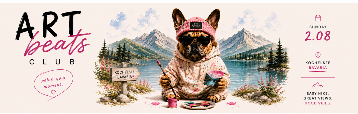 Hike & Paint at Kochelsee 🏔️🎨