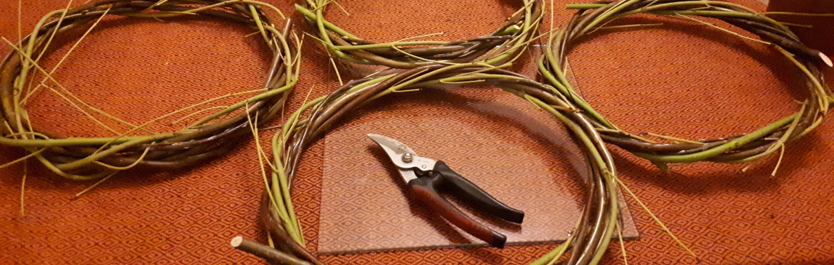 Natural wreath making workshop