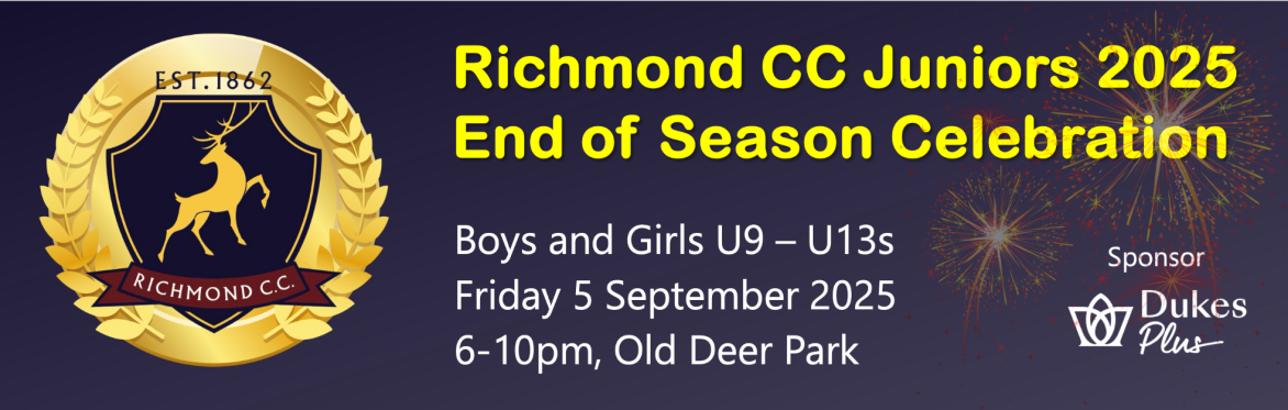 RCC Juniors 2025 End of Season Celebration - SOLD OUT