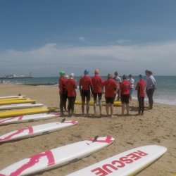 Beach Training with Bournemouth Lifeguard Corps