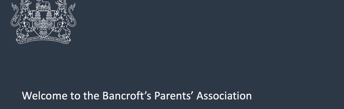 Welcome to the Bancroft's Parents' Association Evening 2026