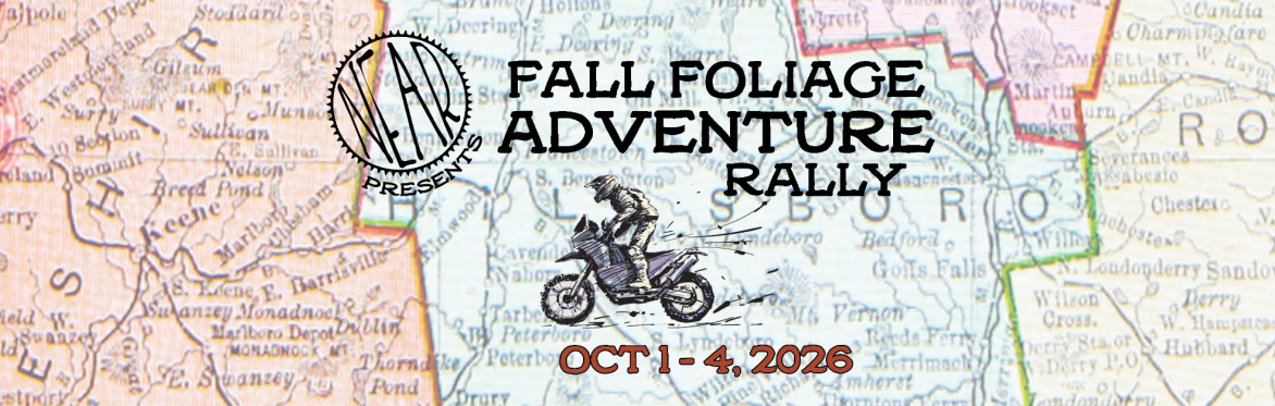 Fall Foliage Adventure Rally 2026 ~ FFAR