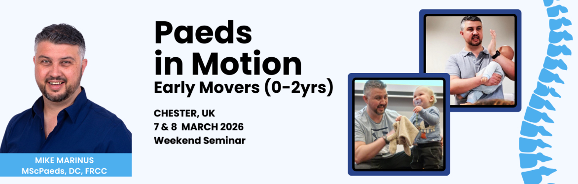 Paeds in Motion: Early Movers (0-2yrs) - Chester, UK