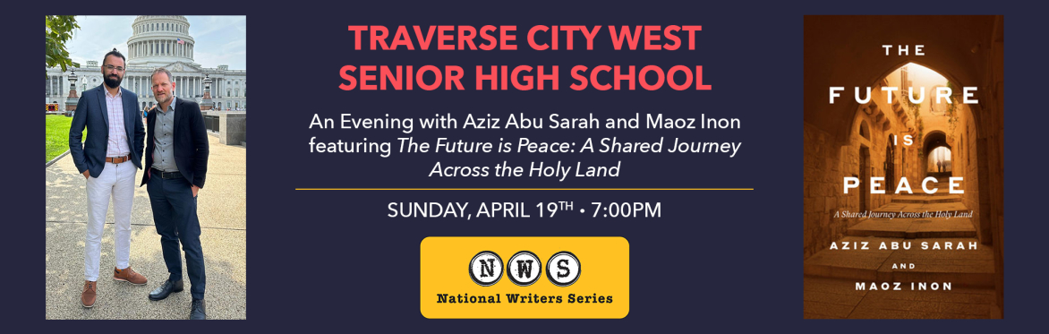 An Evening with Aziz Abu Sarah and Maoz Inon featuring "The Future is Peace" (In-Person)
