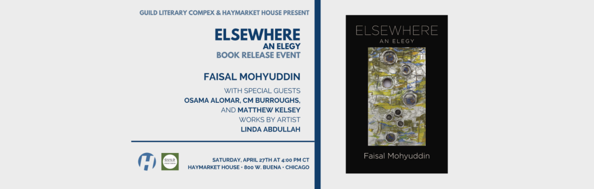 Elsewhere: An Elegy Book Release Event with Faisal Mohyuddin