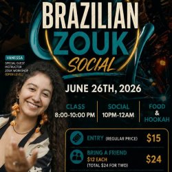 DUVAL ZOUK 4TH FRIDAYS | Brazilian Zouk Social