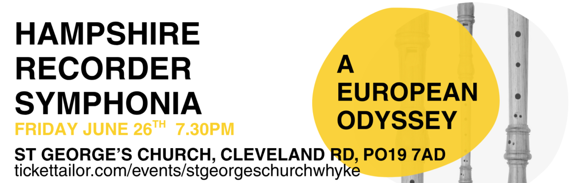 A European Odyssey - Hampshire Recorder Symphonia
