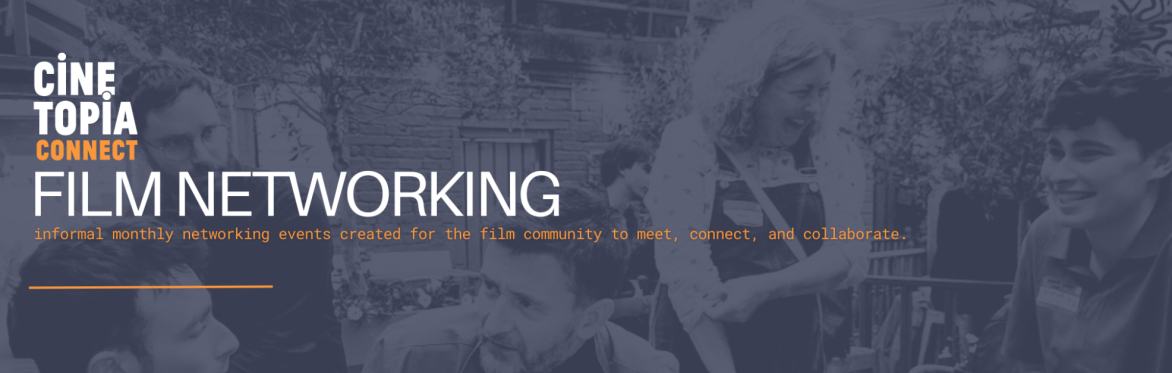 An infographic with the title Cinetopia Networking Night