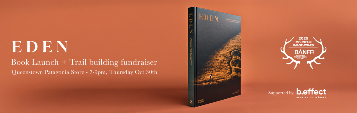 Queenstown Eden Book Launch + Trail Fundraiser