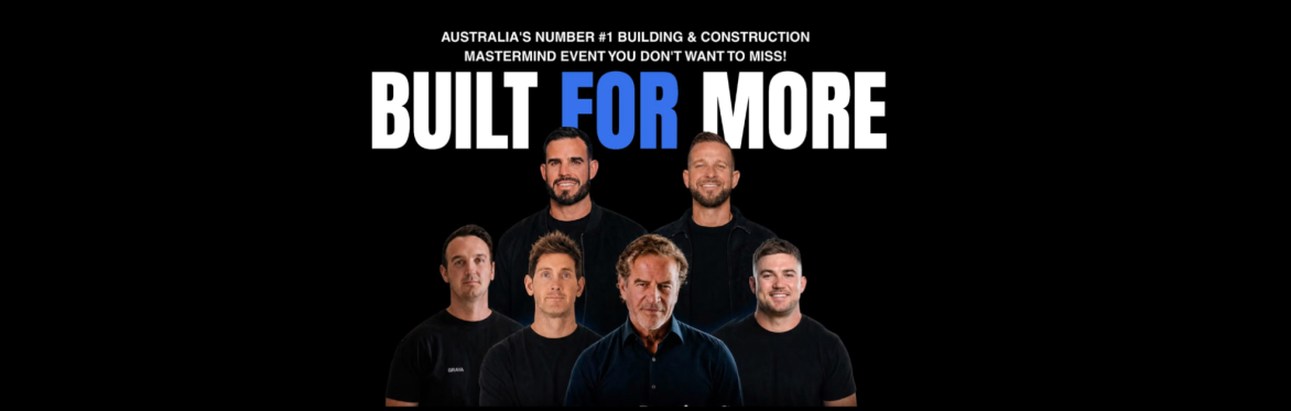 Built For More | Sydney 2026