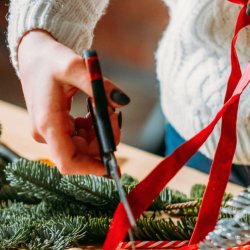 Wreath Workshop Sat 28th Nov: session one, 10am-11.30am