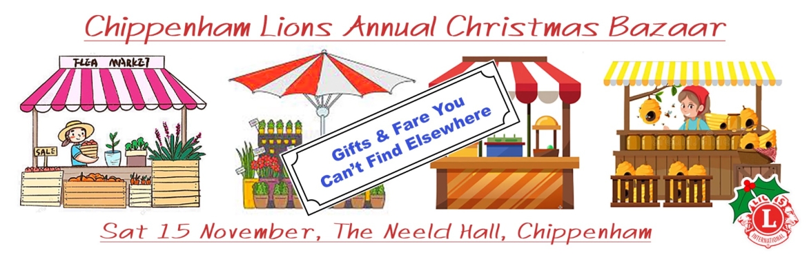 Clipart of a row of stalls