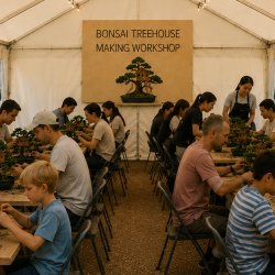 Bonsai Treehouses Exhibition 2026 by Museum of Architecture