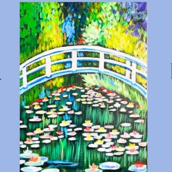 Paint Like Monet - Paint & Sip Event  @ The Cobblestones, March, Cambs