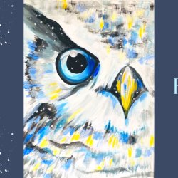 Snowy Owl - Paint & Sip Night  @ The Royal Oak in WARBOYS
