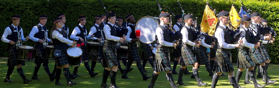 Fettes Festival Pipe Band Zoom tune-in